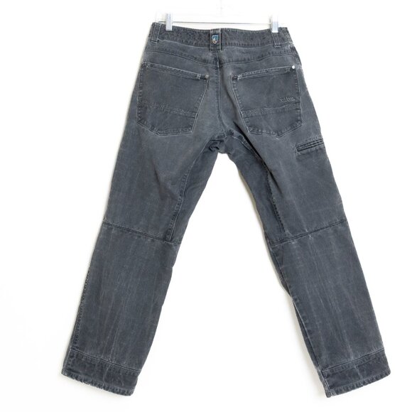 Kuhl Rydr Pants 32x30 Vintage Patina Dye Gray Rugged Jeans - Picture 2 of 15